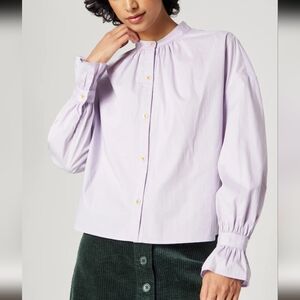 Florence by Mills X ABOUT YOU Blouse Camille in Purple‎